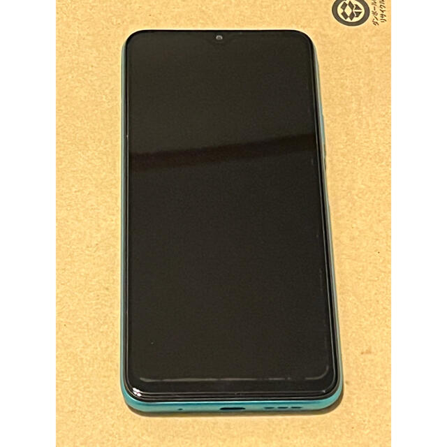 美品】シャオミ Redmi 9T 64GB SIMフリー オーシャングリーン 美品】シャオミ Redmi 9T 64GB SIMフリー オーシャングリーン