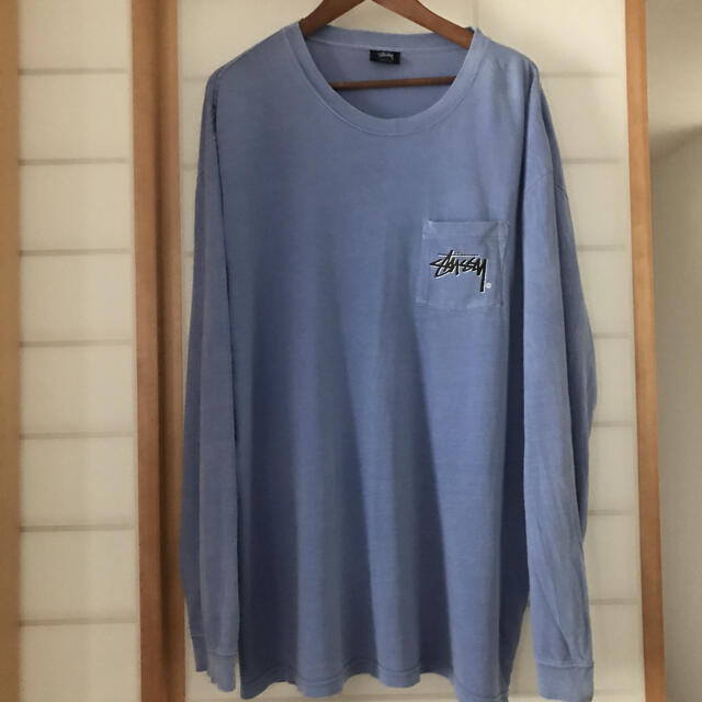 STUSSY(ステューシー)のSTUSSY ポケット 長袖tシャツ XXL メンズのトップス(Tシャツ/カットソー(七分/長袖))の商品写真