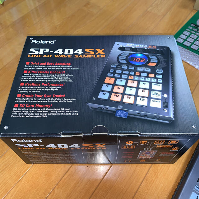 コンパクトサンプラー SP-404SX 正規品 22050円引き