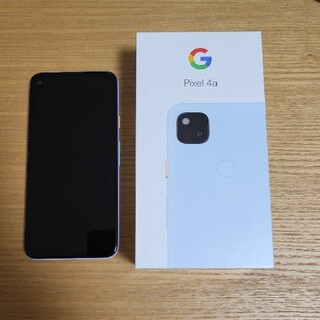 グーグルピクセル(Google Pixel)のpixel4a SIMフリー Barely Blue(スマートフォン本体)