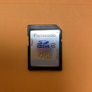 パナソニック(Panasonic)のPanasonic パナソニック　SD カード 4GB クラス4(PC周辺機器)