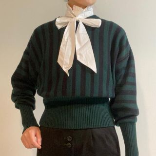 マルニ(Marni)のらくまくま様専用　マルニ　ストライプ　ニット　ウール100%  MARNI  (ニット/セーター)