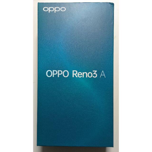 新品未使用 OPPO Reno3 A  ホワイト SIMフリー 6G/128G