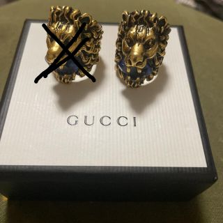 GUCCI - グッチ ライオンヘッドリングの通販 by sho |グッチ GUCCI - グッチ ライオンヘッドリングの通販 by sho |グッチ