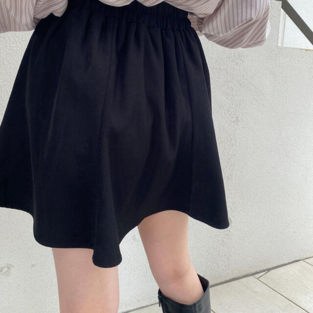 one after another NICE CLAUP(ワンアフターアナザーナイスクラップ)のフレアミニサーキュラースカート レディースのスカート(ミニスカート)の商品写真