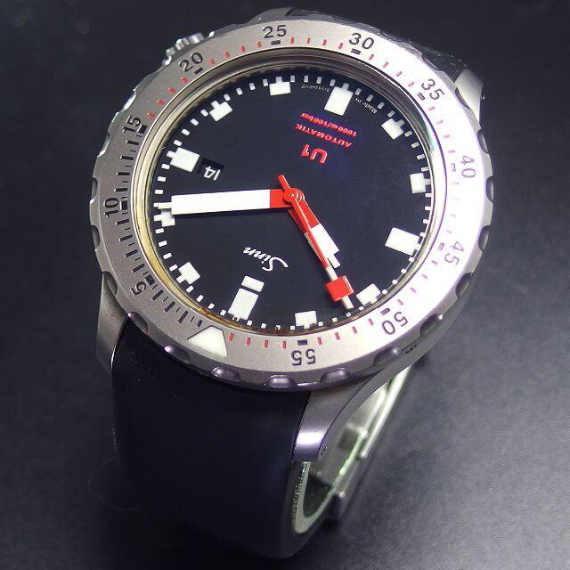 SINN U1 1000ｍ防水 ダイバーズ 44㎜　Uボート・スチールケース