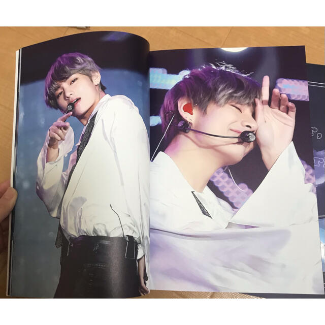 BTS 写真集 photobook テヒョン テテ トレカ付き コンプ