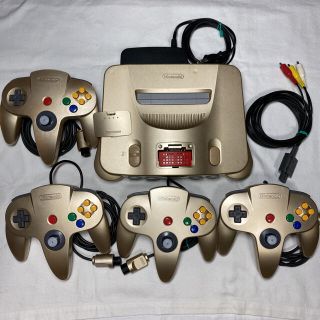 ニンテンドー64(拡張パック)+コントローラ×4-