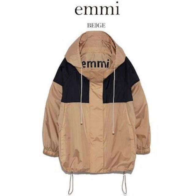 emmi atelier(エミアトリエ)のemmi カラーブロックブルゾン 0サイズ　マウンテンパーカー レディースのジャケット/アウター(ブルゾン)の商品写真