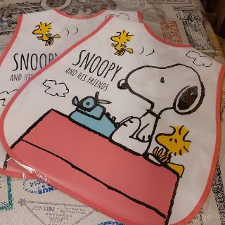 スヌーピー(SNOOPY)のスヌーピー　お食事スタイ　2枚セット(お食事エプロン)