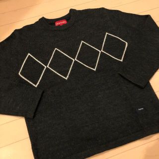 シュプリーム(Supreme)のSupreme★グレーセーター　M(ニット/セーター)