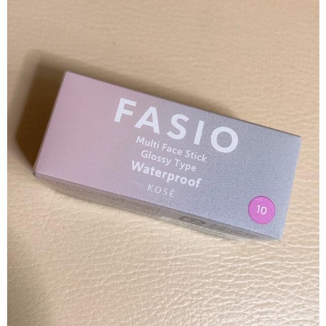 Fasio(ファシオ)のファシオ　マルチフェイススティック　10violet Aurora コスメ/美容のベースメイク/化粧品(アイシャドウ)の商品写真