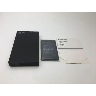 キョウセラ(京セラ)のSIMフリー docomo カードケータイ KY-01Lブラック◆新品未使用◆(スマートフォン本体)