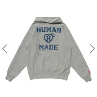 アベイシングエイプ(A BATHING APE)のhumanmade 即完売2021 秋冬　カレッジロゴ　スウェットパーカー(パーカー)