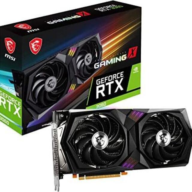 数量限定セール 新品 MSI GeForce RTX 3060 GAMING X 12G PCパーツ 