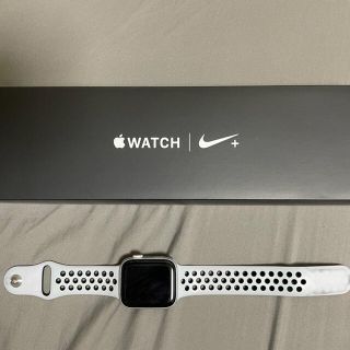 ナイキ(NIKE)のNIKEモデル : Apple Watch series4 (GPSモデル)(腕時計(デジタル))