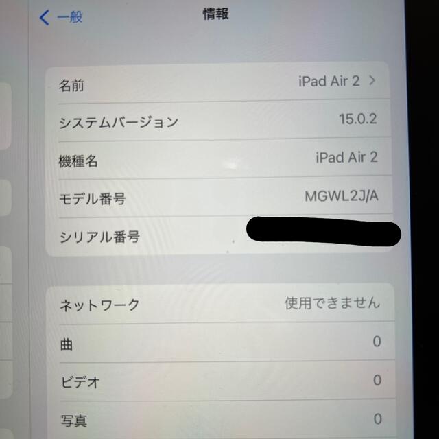 iPad Air2 Wi-Fi + Cellular 128GB