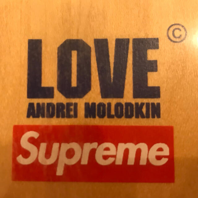 Supreme(シュプリーム)の【正規品】SUPREME Andrei Molodkin デッキ シュプリーム スポーツ/アウトドアのスポーツ/アウトドア その他(スケートボード)の商品写真