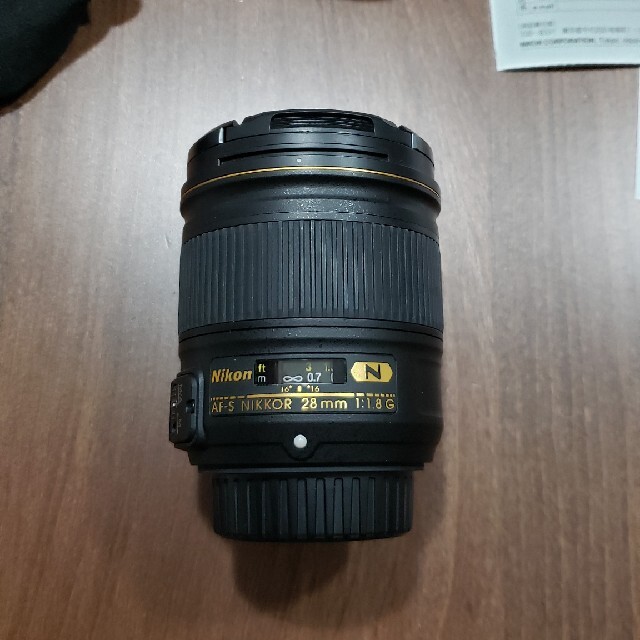 Nikon(ニコン)のニコンレンズ AF-S NIKKOR 28mm f/1.8G(フィルタ付き) スマホ/家電/カメラのカメラ(レンズ(単焦点))の商品写真