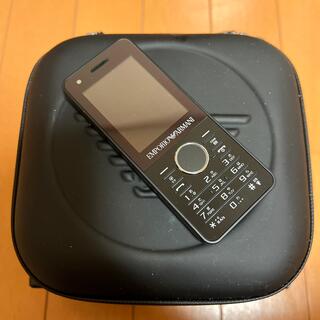 サムスン(SAMSUNG)の830SC EMPORIO ARMANIモデル(携帯電話本体)