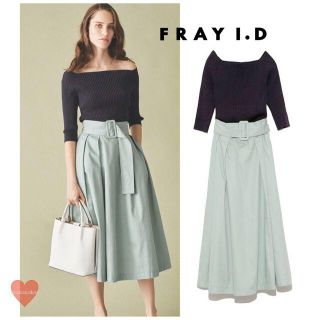 フレイアイディー(FRAY I.D)のFRAY I.D フレイアイディー☆ 2020年購入 ドッキングワンピース(ロングワンピース/マキシワンピース)