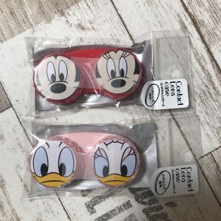 ディズニー(Disney)の②キャラクター レンズケース ソフト用 2個セット(その他)