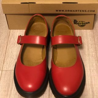 ドクターマーチン(Dr.Martens)の(中古)ドクターマーチン  ワンストラップシューズ  赤(ブーツ)