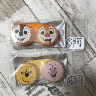 ディズニー(Disney)の④キャラクター レンズケース ソフト用 2個セット(その他)