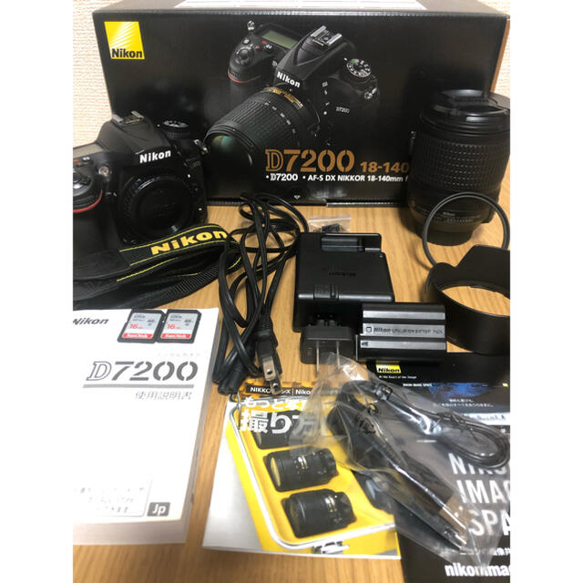 NIKON D7200 18-140 VR KIT