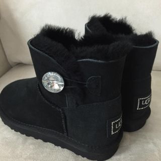 アグ(UGG)のUGG アグ ミニベイリーブリング ブラック US9 26cm(ブーツ)