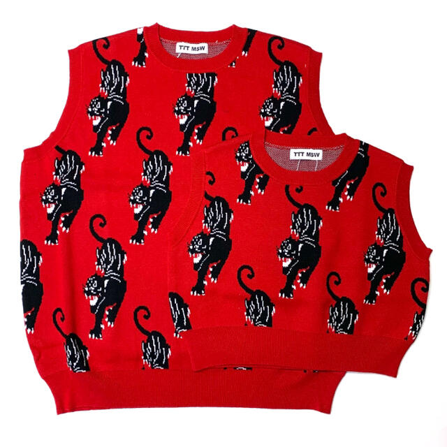 TTT_MSW Panther Knit Vest 【新品】メンズ