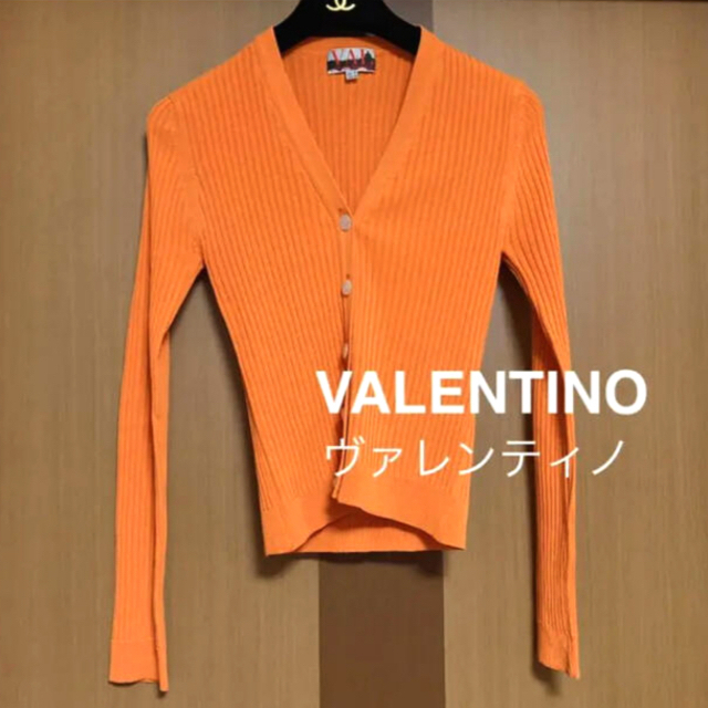 大幅お値下げ‼️【VALENTINO】高級ブランド　ヴァレンティノ　リブニット