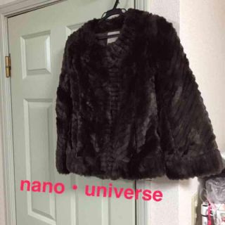 ナノユニバース(nano・universe)のnano.universe♡新品未使用♡年末セール(毛皮/ファーコート)