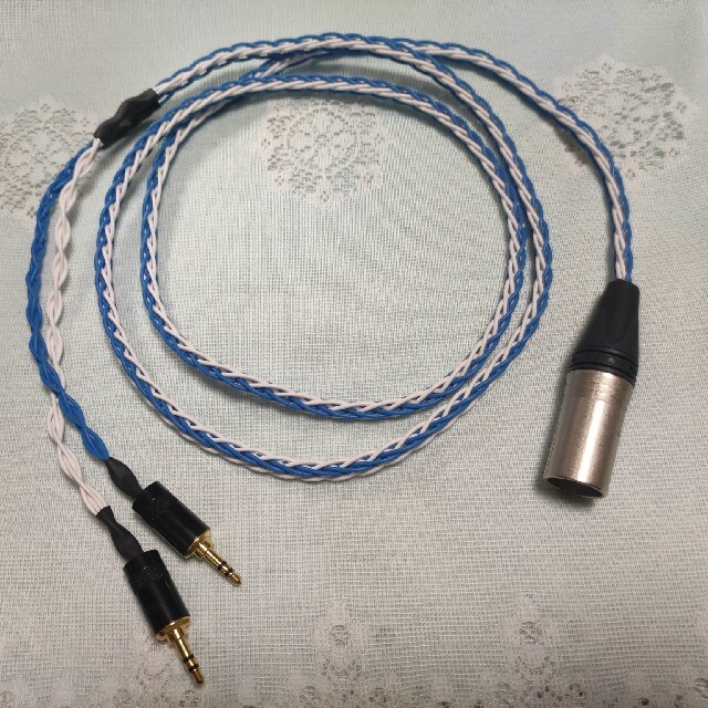 自作 リケーブル xlr4ピン-3.5mm*2 hifiman ELEGIA系の通販 by 自作 リケーブル xlr4ピン-3.5mm*2 hifiman ELEGIA系の通販 by