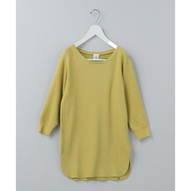 BEAUTY&YOUTH UNITED ARROWS(ビューティアンドユースユナイテッドアローズ)の＜6(ROKU)＞RIB CREW NECK PULLOVER/カットソー レディースのトップス(カットソー(長袖/七分))の商品写真