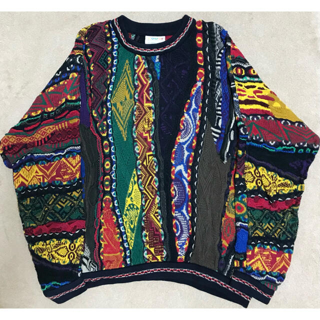 インバーアランcoogi クレイジーパターンニット