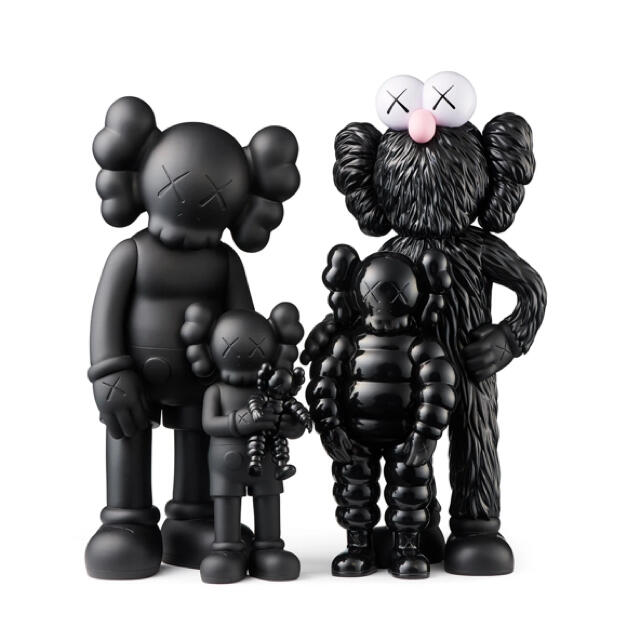 KAWS FAMILY BLACK 新品未開封