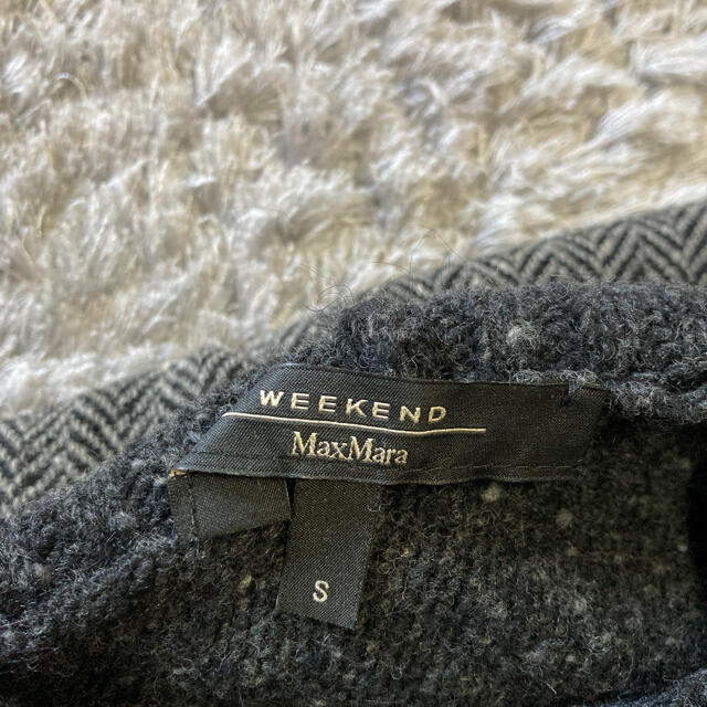 Max Mara(マックスマーラ)の美品 MaxMara WeekEnd タートルネック ニットワンピース レディースのワンピース(ミニワンピース)の商品写真