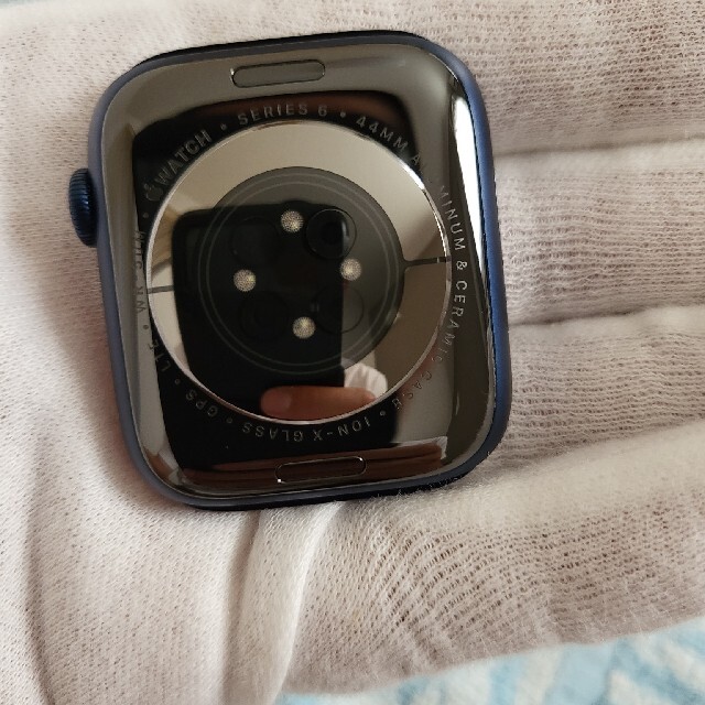 Apple Watch(アップルウォッチ)のApplewatchシリーズ6 ブルーアルミニウムケース44mmセルラーモデル スマホ/家電/カメラのスマートフォン/携帯電話(その他)の商品写真