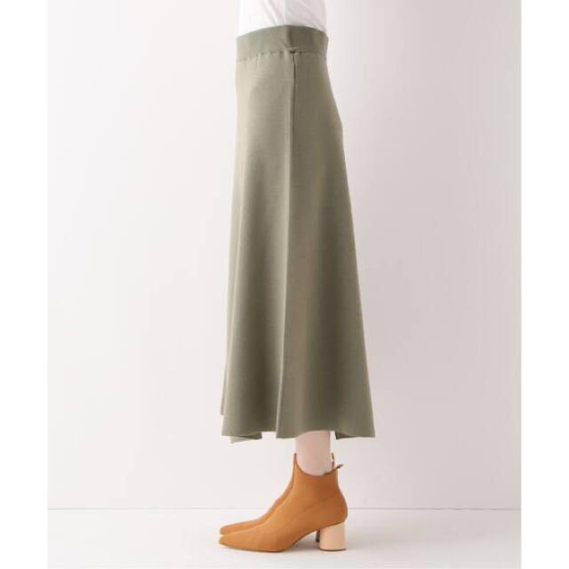 Noble(ノーブル)のNoble ミラノリブニットスカート レディースのスカート(ロングスカート)の商品写真