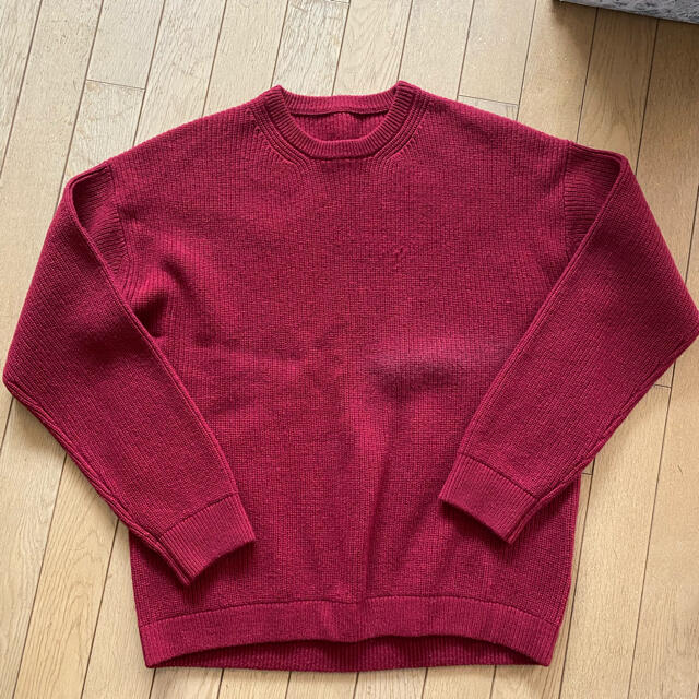 トップスcrepuscule knit ニット　畦網　クレプスキュール