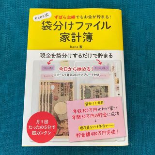 ずぼら主婦でもお金が貯まる！ｈａｎａ式袋分けファイル家計簿(住まい/暮らし/子育て)