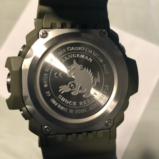 G-SHOCK(ジーショック)のカシオ Gショック レンジマン 電波ソーラー GW-9400-3DR 美品 メンズの時計(腕時計(デジタル))の商品写真