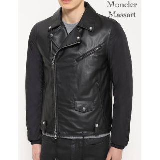 モンクレール(MONCLER)のmoncler MASSART バイカージャケット(ライダースジャケット)