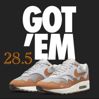 ナイキ(NIKE)のNIKE Air Max 1 x Patta “Monarch” 28.5cm(スニーカー)