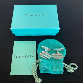 ティファニー(Tiffany & Co.)の美品　TIFFANY&Co. ティファニー 925 カフリンクス カフス(カフリンクス)