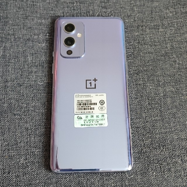 OnePlus9  グローバルモデル　ｼﾑﾌﾘｰ　8G128G 紫