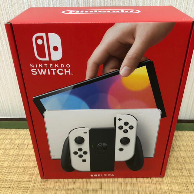 新型　Nintendo Switch 有機ELモデル　本体 ホワイト