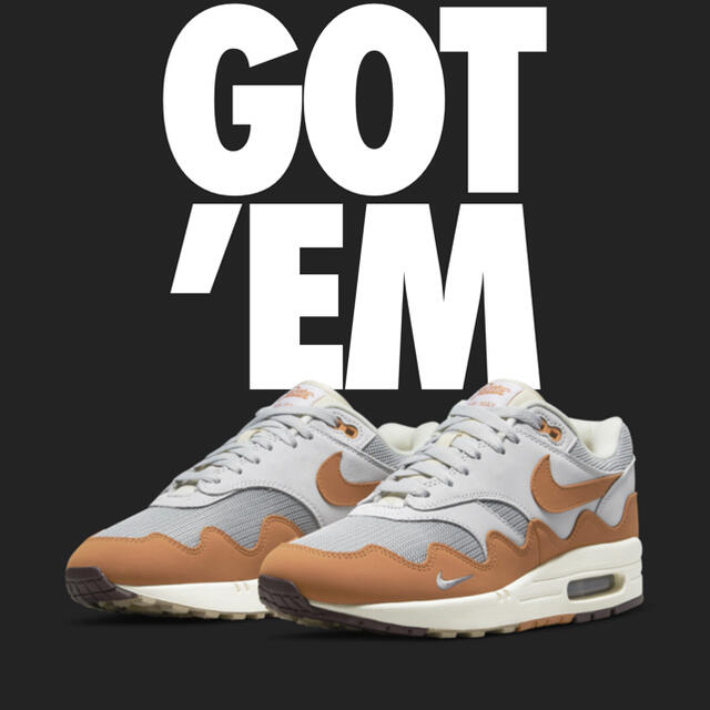 Patta x Nike Air Max 1MonarchSpecial Box