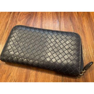 ボッテガヴェネタ(Bottega Veneta)の値下げ!!BOTTEGA VENETA 濃紺 長財布(長財布)